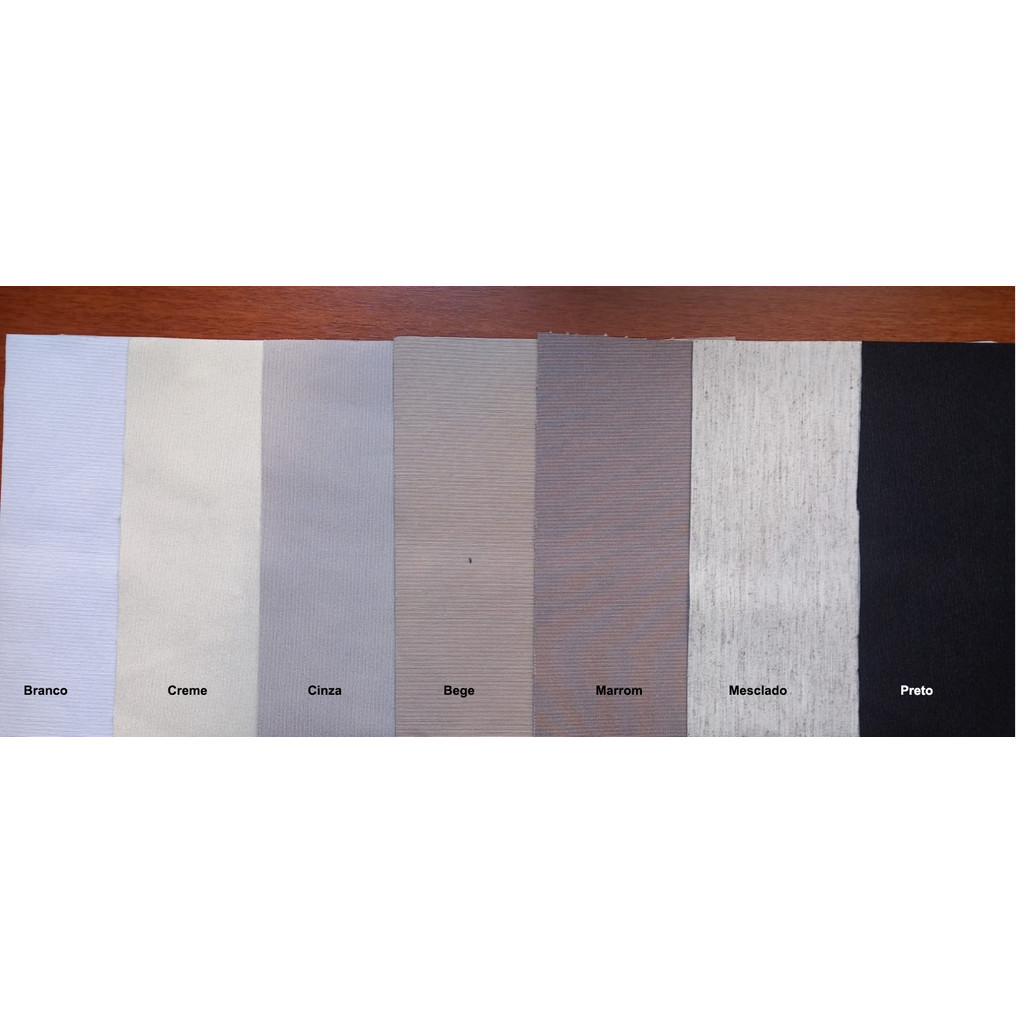 Cortina Rolo Blackout 1,70 L X 1,40 A  100% Blecaute Escuro