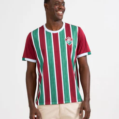 Camisa Fluminense Classic Torcedor Masculina Oficial