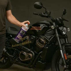 Spray Verniz de Motor de moto e carro Silicones Paulista 300ml / 180g