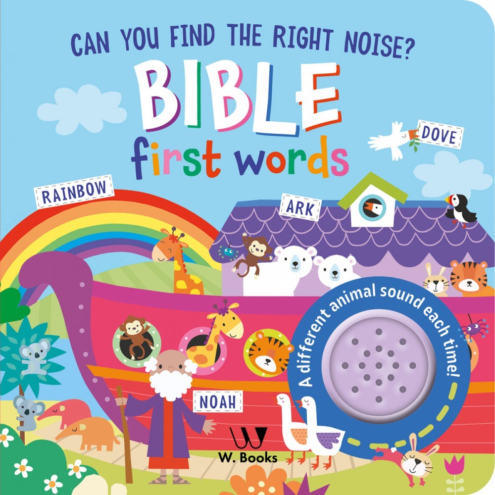 Livro Sonoro Bible first words W.Books
