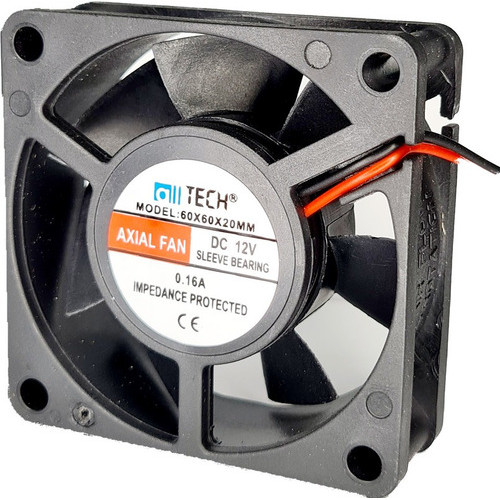 Microventilador Cooler Ventoinha 60x60x25 12v Oferta 6x6