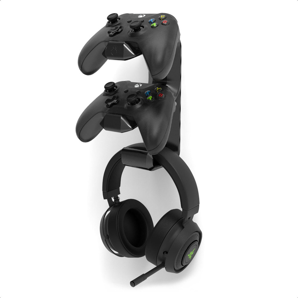 Suporte Parede 2 Pro Controller Nintendo Switch E Headset
