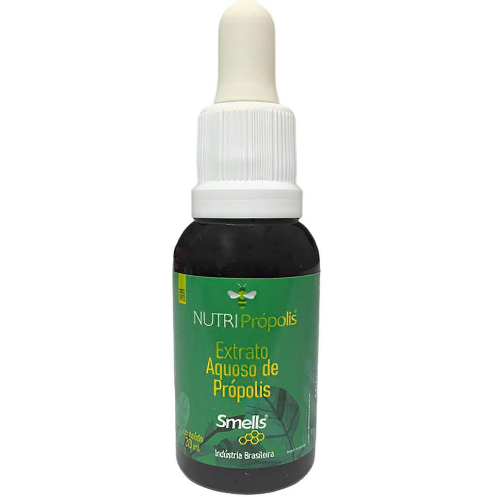 Extrato De Própolis Verde Aquoso Sem Álcool Conta Gotas 30ml Smells