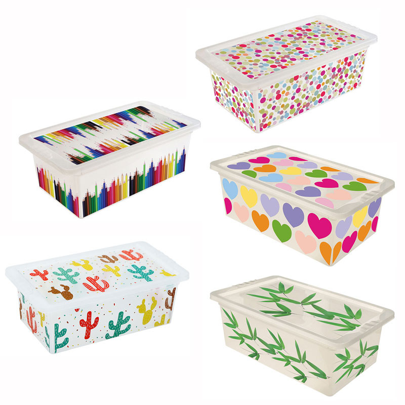 Caixa organizadora de plástico OR16 5,5L São Bernardo em Oferta na Shopee