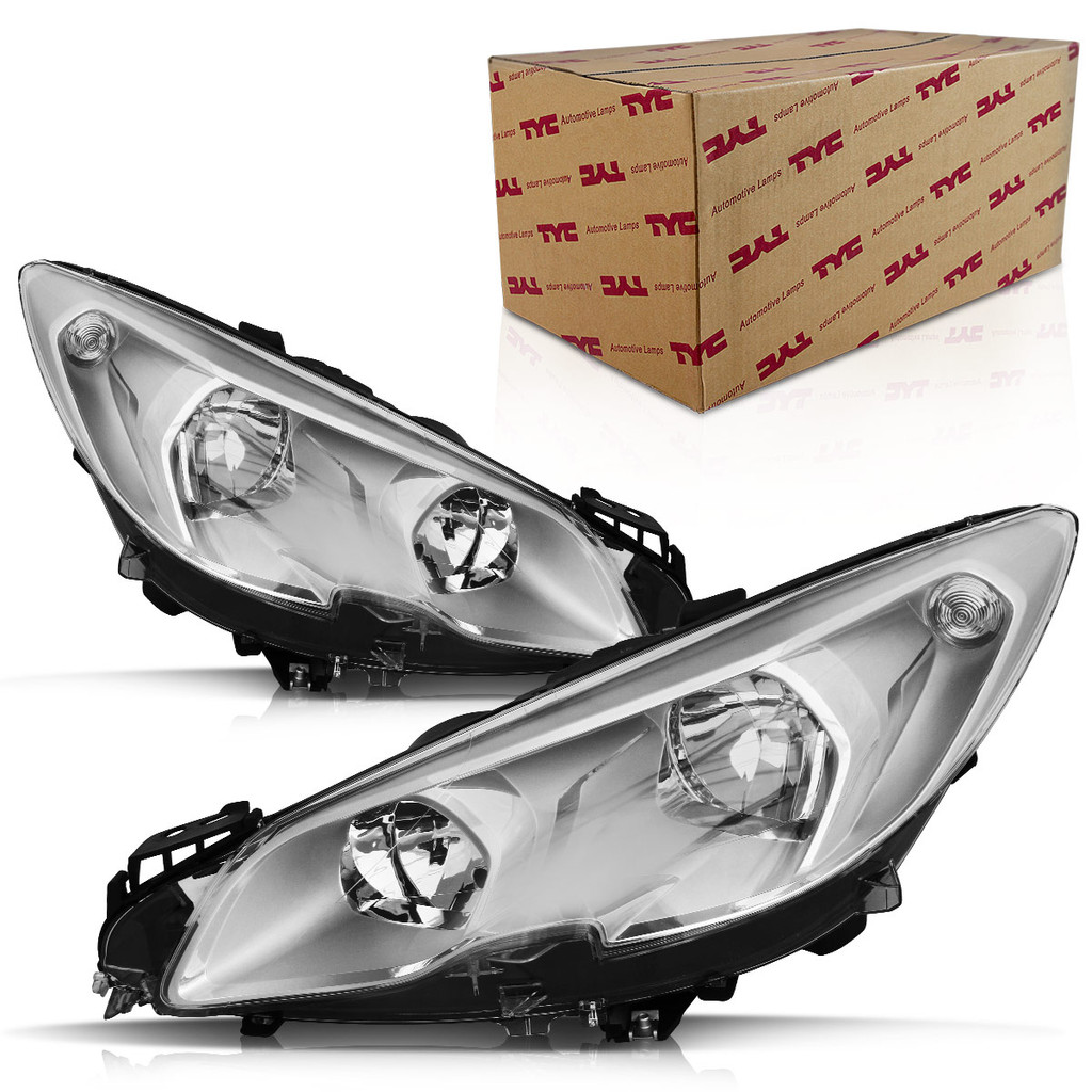 Farol Peugeot 408 2016 2017 2018 Foco Duplo em Oferta na Shopee