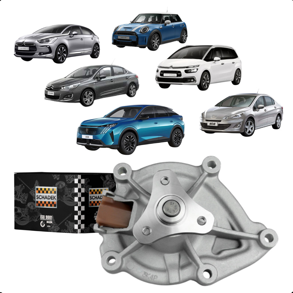 Bomba D'Água 120i C4 Grand Picasso C4 Lounge DS3 DS4 Cooper 408 2008 5008 RCZ 1.6 16V