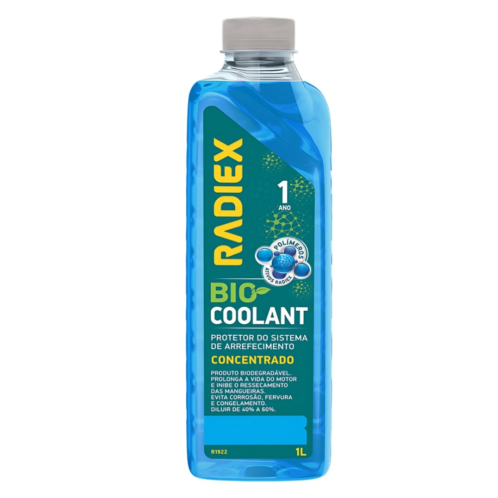 Aditivo Radiador 1l Bio Coolant Concentrado Azul em Oferta na Shopee