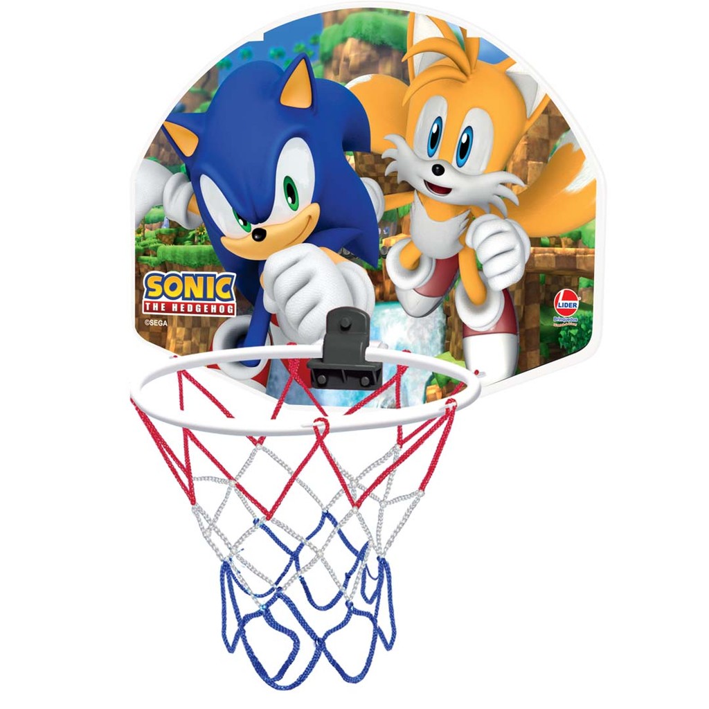 Tabela de Basquete Infantil Sonic e Tails