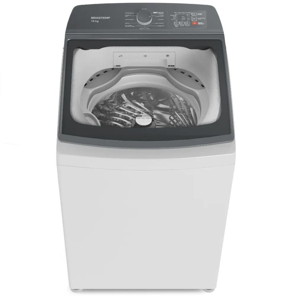 Máquina de Lavar Brastemp 16Kg Branca com Ciclo Tira Manchas Advanced e Ciclo Antibolinha BWK16AB - 110V - Home Appliances