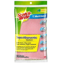 Pano Multiuso SCOTCH-BRITE 58CM X 33CM 5 Unidades 3M