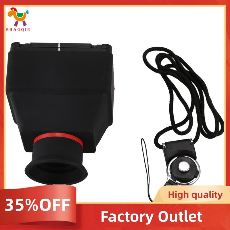 Visor Lcd 3.2 Polegada 3X Lupa Ocular Para Universal 3.2 Polegadas Tela Dslr Câmera Borracha