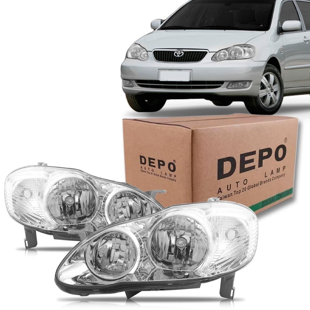 PAR FAROL COROLLA 2005 A 2008 DEPO