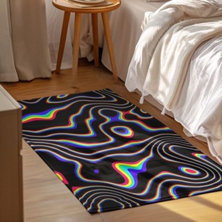 Tapete Decorativo 118x70cm Antiderrapante Sala, Quarto, Espaço Formas em Oferta na Shopee