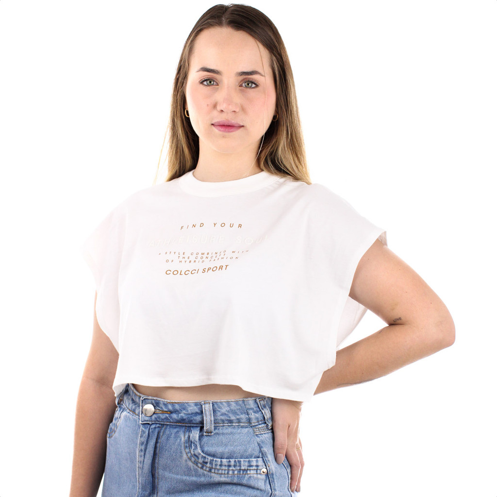 Cropped Colcci 00912 Off Shell - Feminina