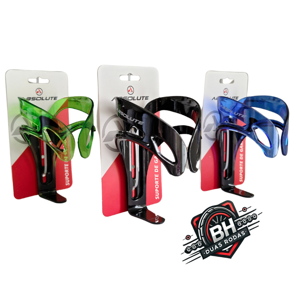 SUPORTE DE GARRAFA CARAMANHOLA ABSOLUTE LUCID2 PARA BIKE BICICLETA em Oferta na Shopee