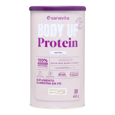 Body Up Protein Hidrolisado Neutro 450g - Sanavita