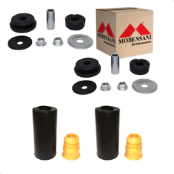 Kit Batente Buchas do Amortecedor Traseiro Corolla 2003 até 2016