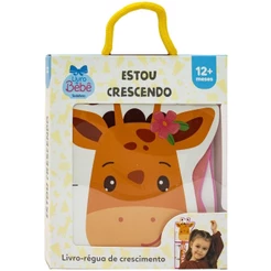 Livro-Leporello | Estou Crescendo | Rosa