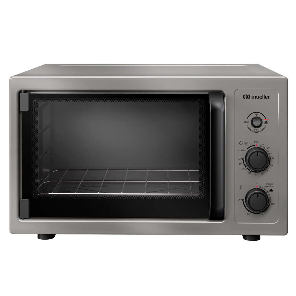 Forno Elétrico de bancada Mueller 50 litros com Grill MFB50B em Oferta na Shopee