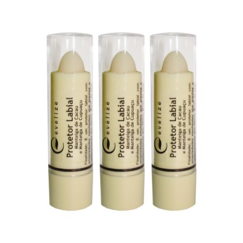 KIT C/ 3 / 6 / 12 UND MANTEIGA DE CACAU BASTAO 3G