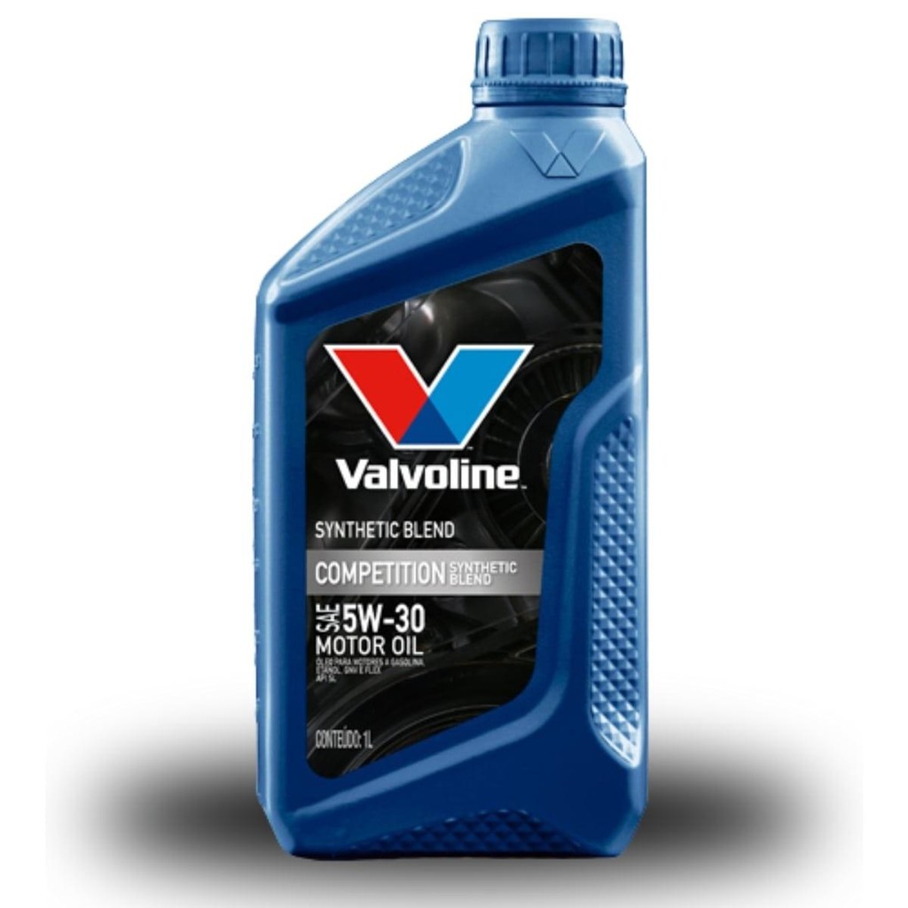 Oleo 5w30 Carro Gasolina e Flex Synthetic Blend Valvoline 1L