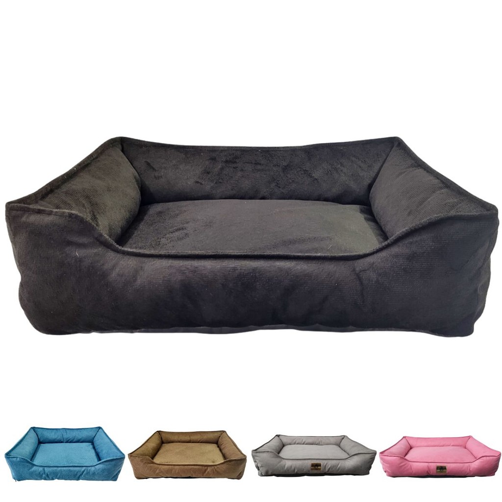 Caminha Pet Luxo Suede GG Com Zíper 70cm X 60cm Cama Macia Para Gatos E Cachorros em Oferta na Shopee