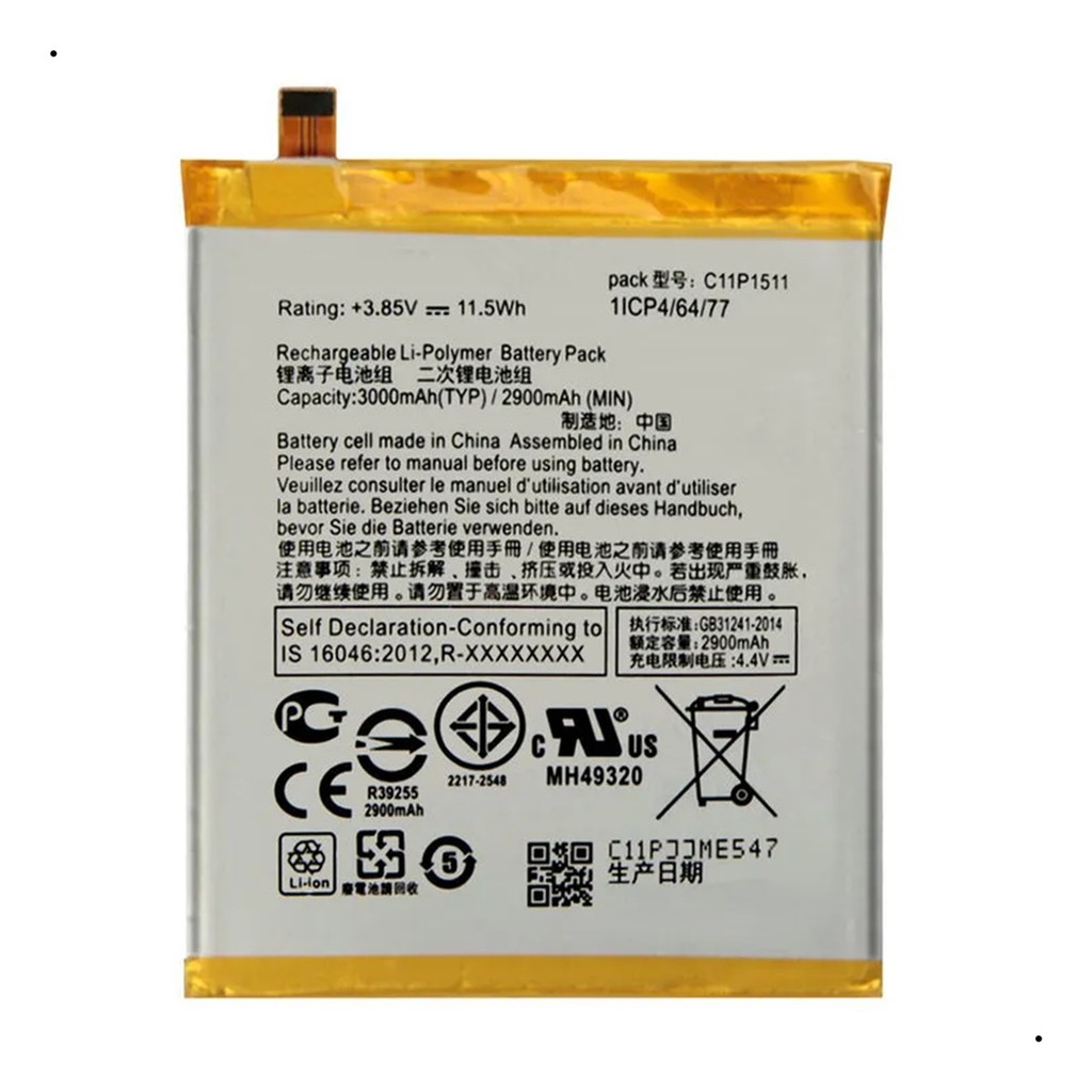 Power Bateria Compativel com Zenfone 3 / 4 Ze552kl + Kit Reparo