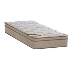 Colchão Solteiro p/ Hotelaria Molas Tecnopedic Revolution Euro Pillow (88x188x27) - Castor