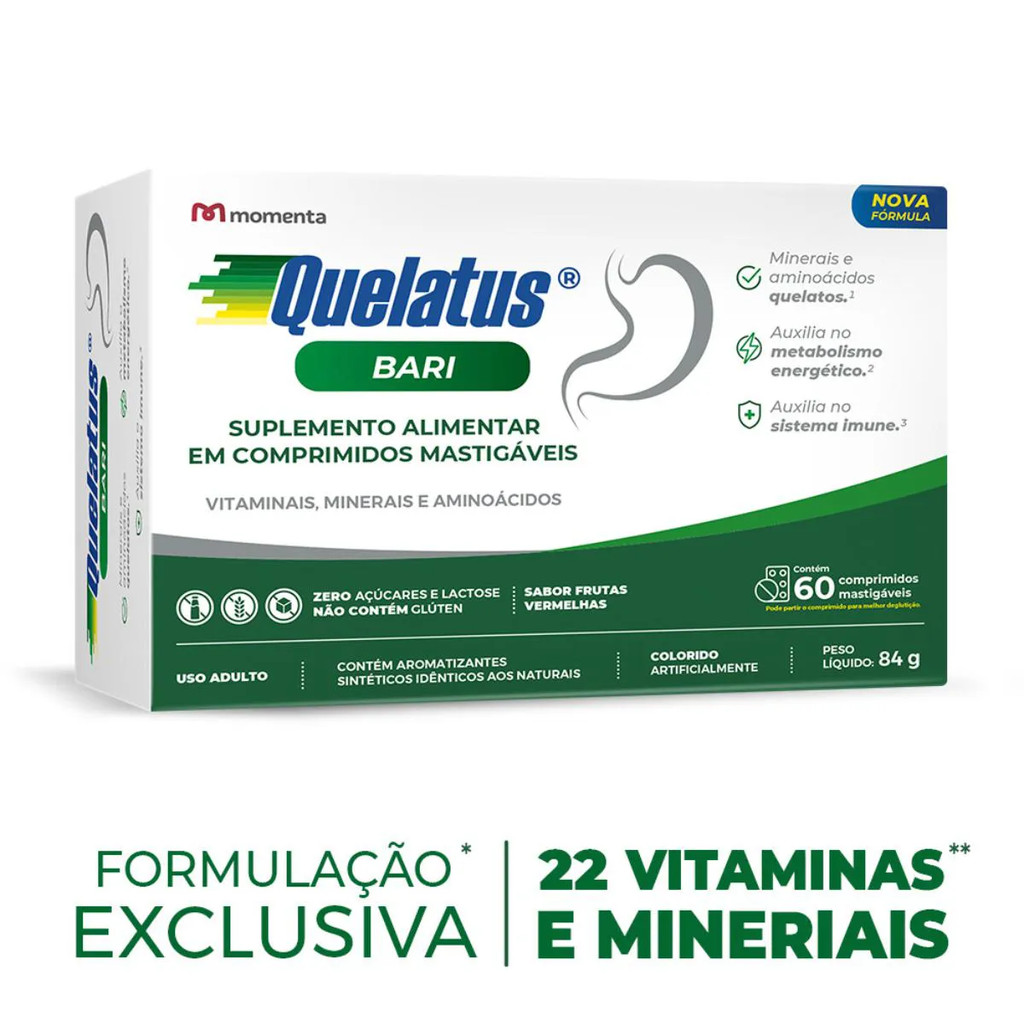 QUELATUS BARI 60 COMPRIMIDOS