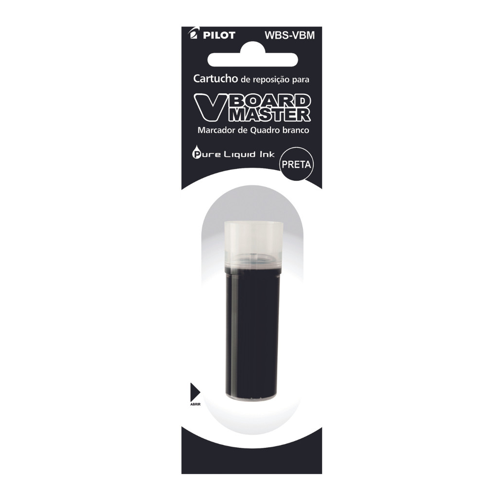 Refil Para Pincel de Quadro Branco V-Board Master PiloT - Preto em Oferta na Shopee