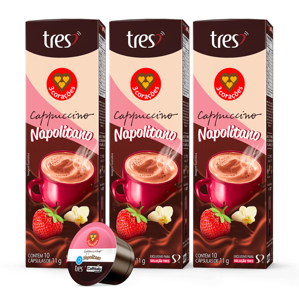 Cápsula Três Corações Napolitano: Onde Comprar | BuscaProdutos