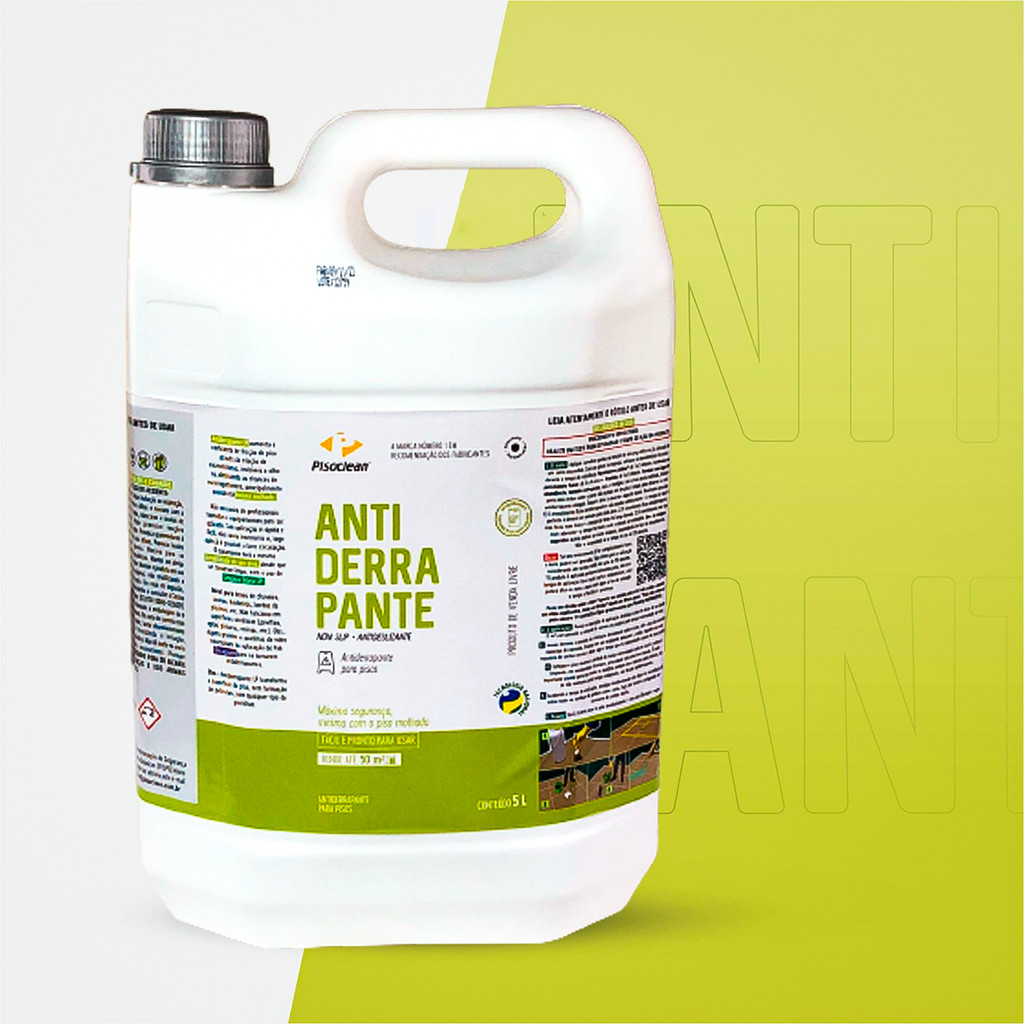 LP Antiderrapante Líquido para Pisos 5L Pisoclean