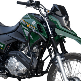 PROTETOR DE CARENAGEM CROSSER 150 2014 A 2026 PEDALEIRA PRETO FOSCO em Oferta na Shopee