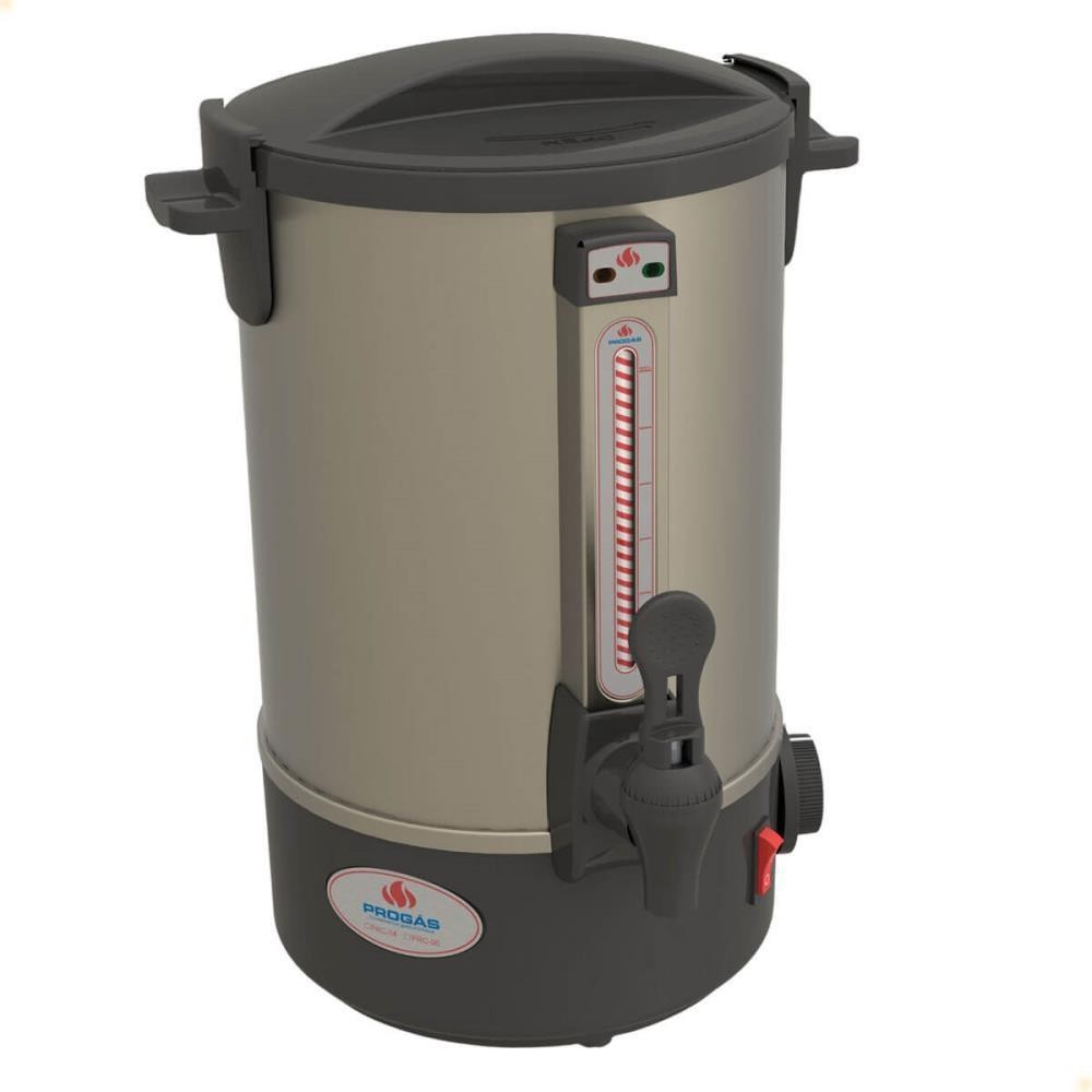 Imagem Cafeteira Elétrica Progás PRC-08 Em Aço Inox 8 Litros Automática 127V 