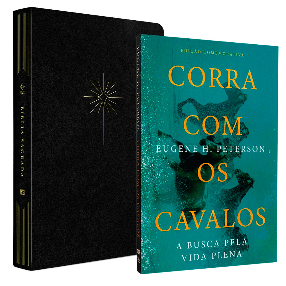 Kit Coragem e Chamado | Bíblia Slim Filament NVT + Corra Com Os Cavalos em Oferta na Shopee