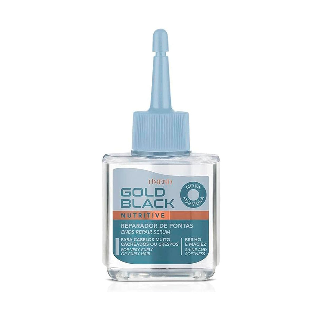 Reparador De Pontas Amend Gold Black 30ml