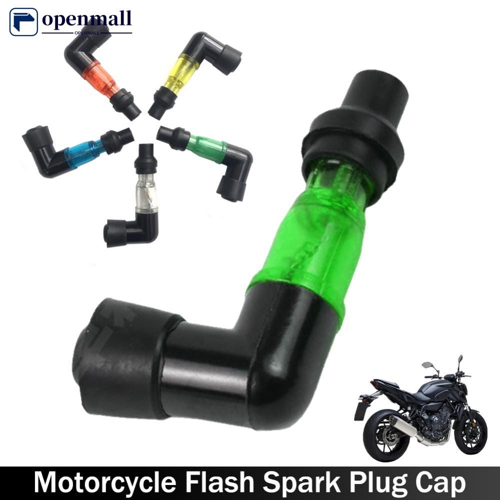 Tampa Da Vela De Ignição Do Flash Motocicleta , Piscante De 90 Graus P9R8 em Oferta na Shopee