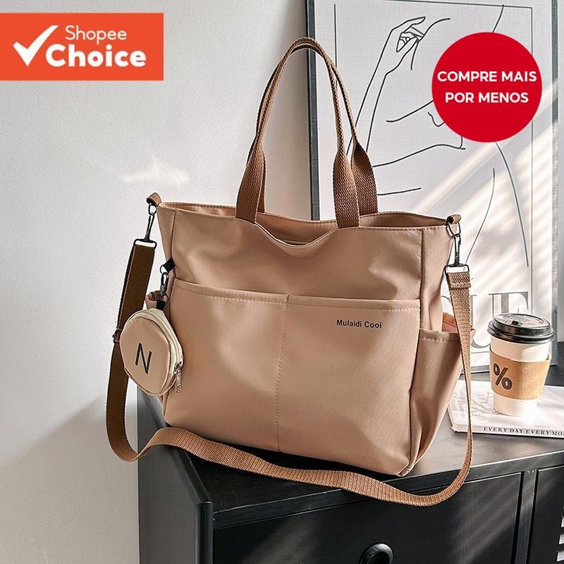 Bolsa Tiracolo Oxford À Prova d'Água Grande Capacidade para Sacolas Transversal e Computad...
