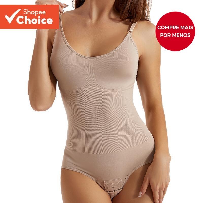 Emagrecimento Bodysuit Feminino De Uma Peça Shapewear Controle De Barriga Espartilho Corpo...