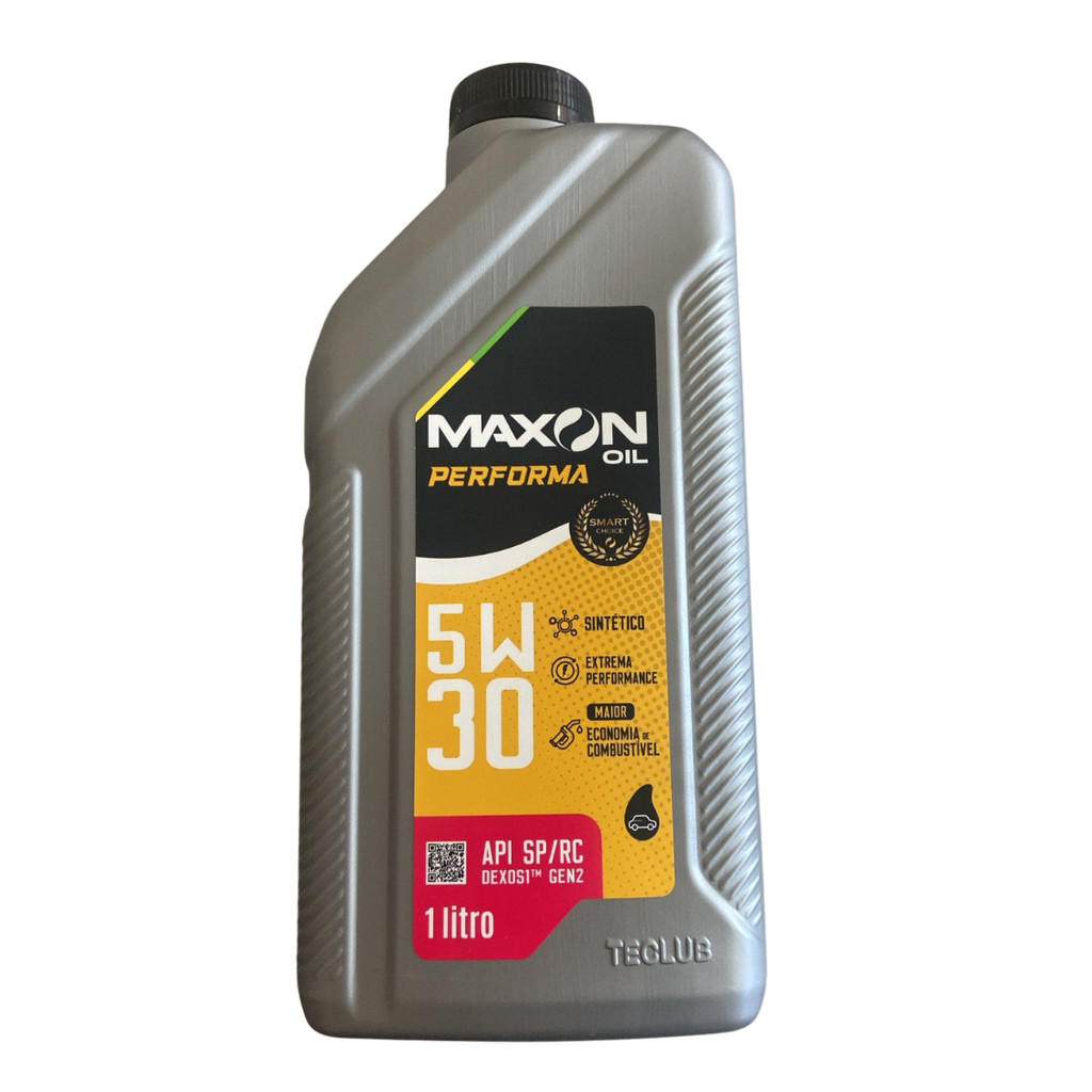 Óleo 5W30 API SP Dexos 1 Sintético Gasolina Performa Maxon 1 Litro