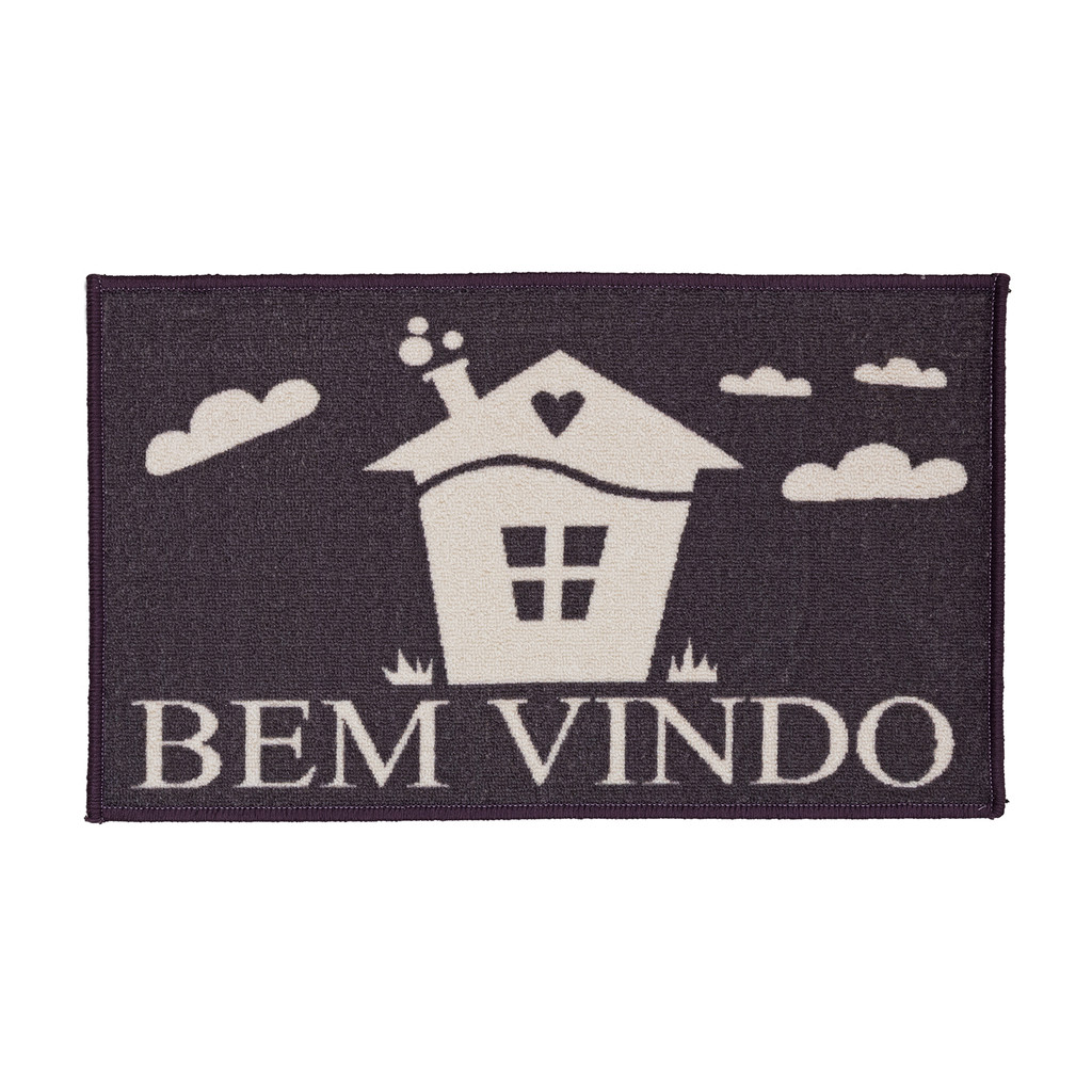 Tapete Clean Casa 40x60cm - Edantex em Oferta na Shopee