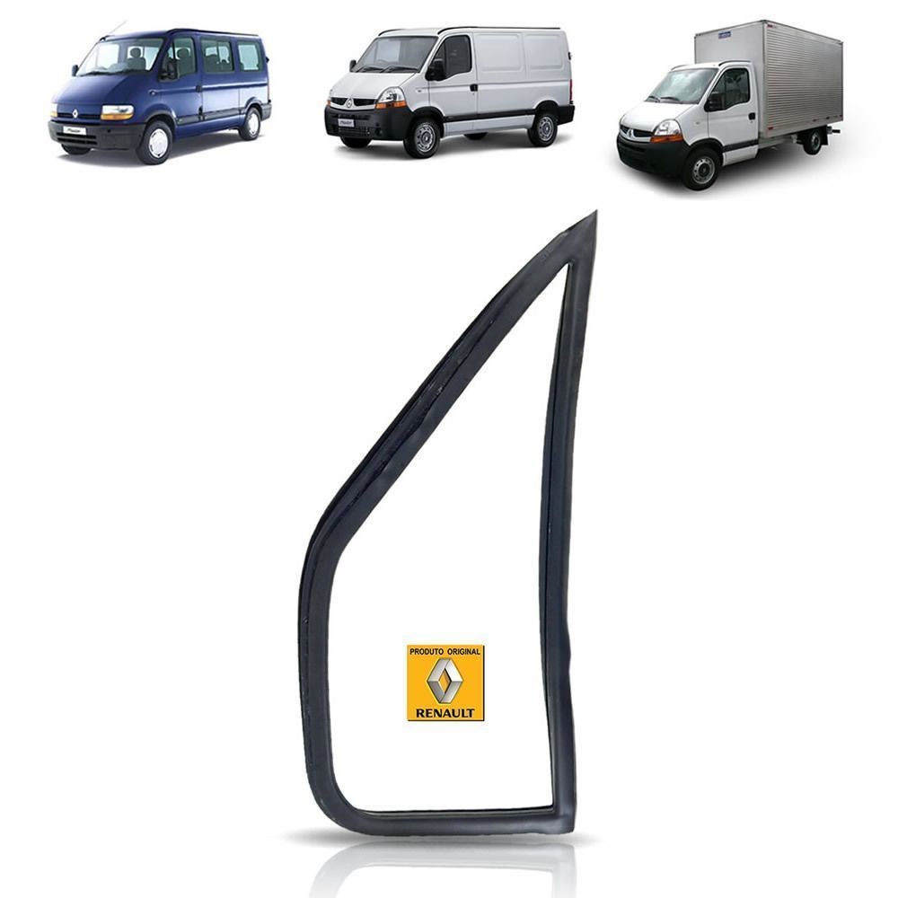 BORRACHA DA VENTAROLA LADO ESQUERDO ORIGINAL RENAULT MASTER 2002 a 2012
