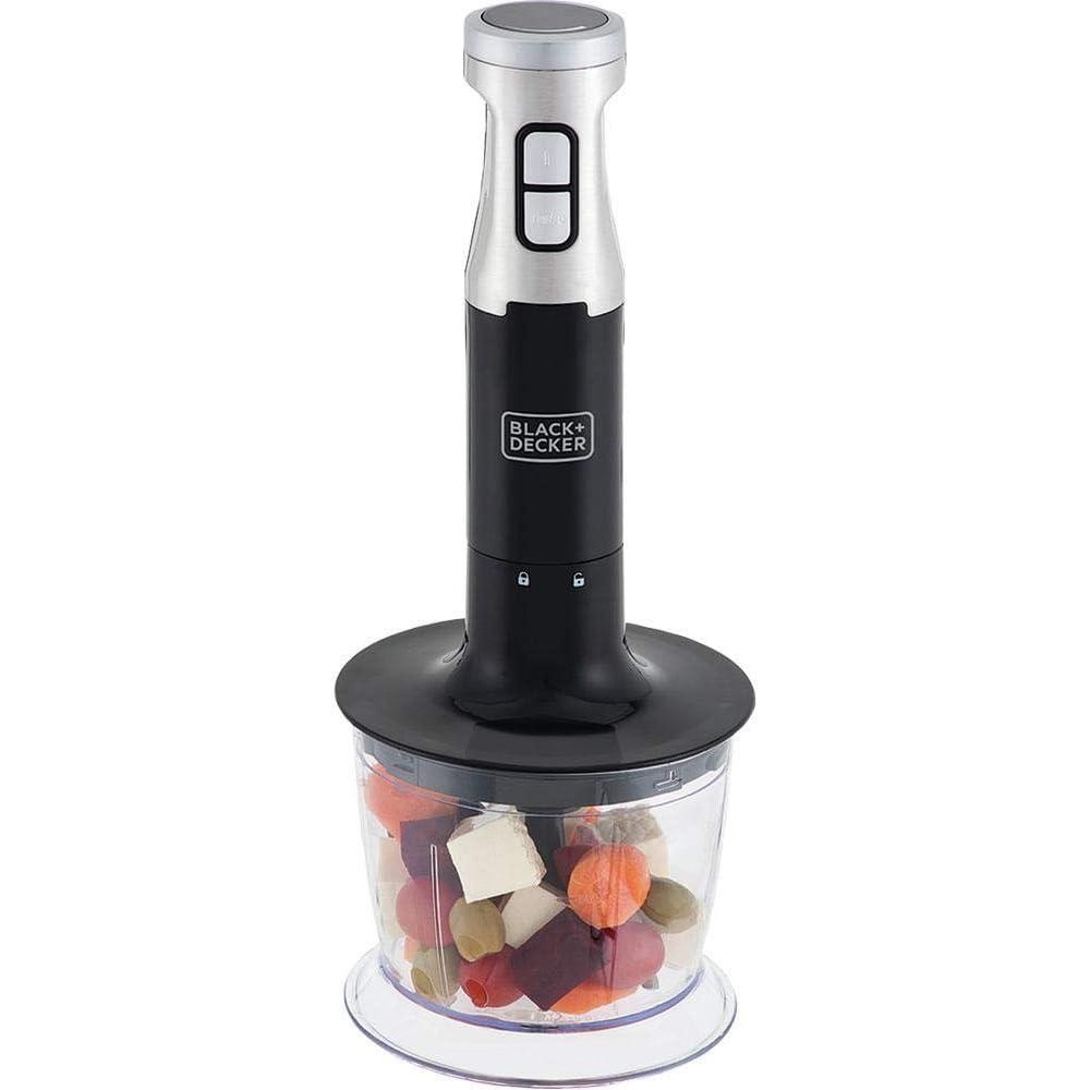 MIXER MINI PROCESSADOR BLACK+DECKER MK600 127V PRETO