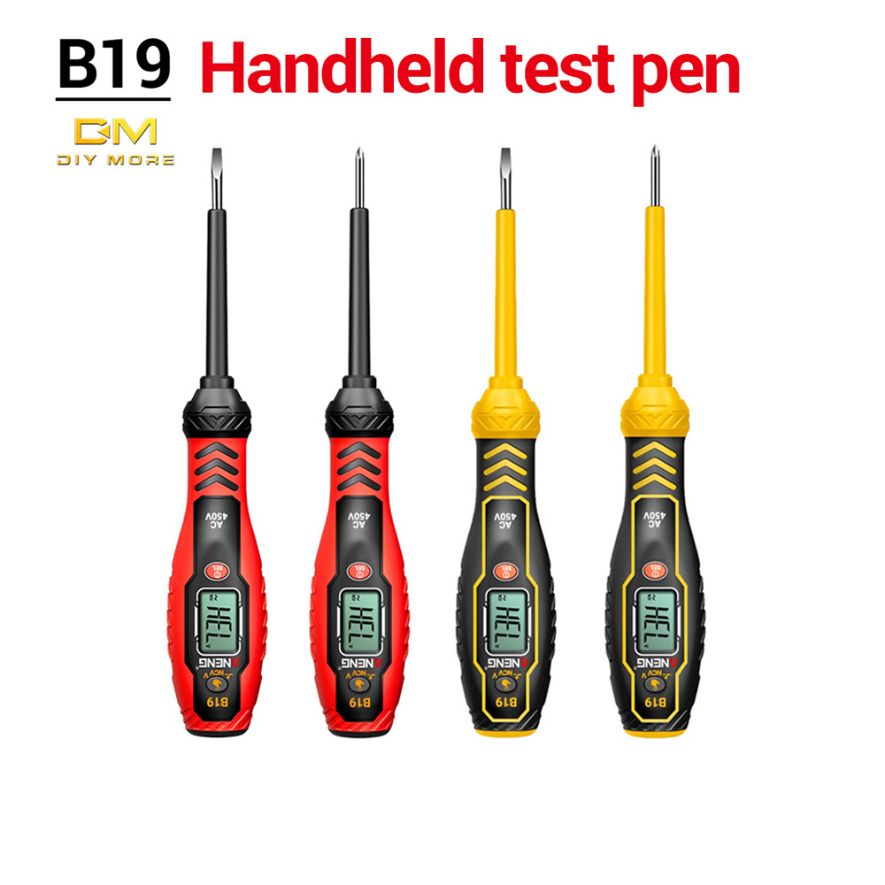 DIYMORE ANENG B19 Caneta De Medição Inteligente De Alta Precisão , Teste De Indução Multifuncional Com display digital ,