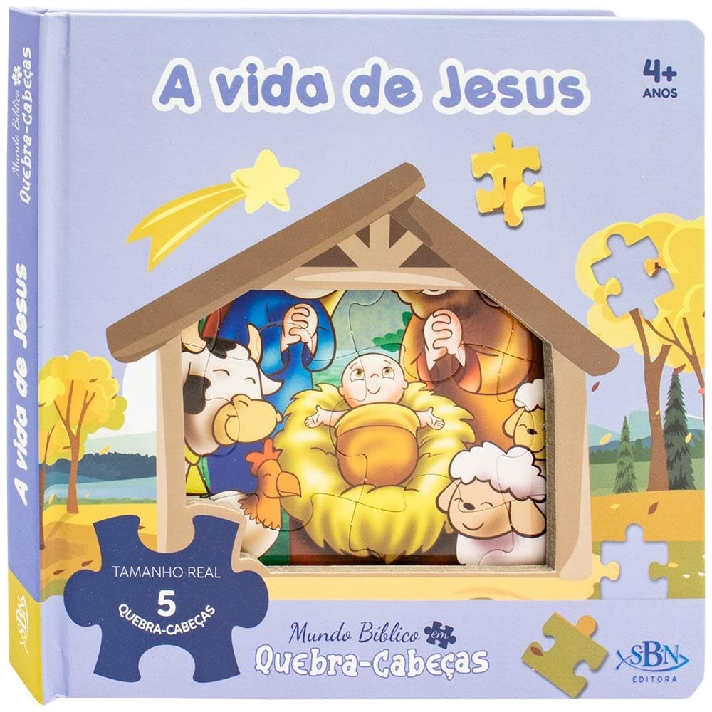 Mundo Bíblico em Quebra-cabeças: A Vida de Jesus em Oferta na Shopee