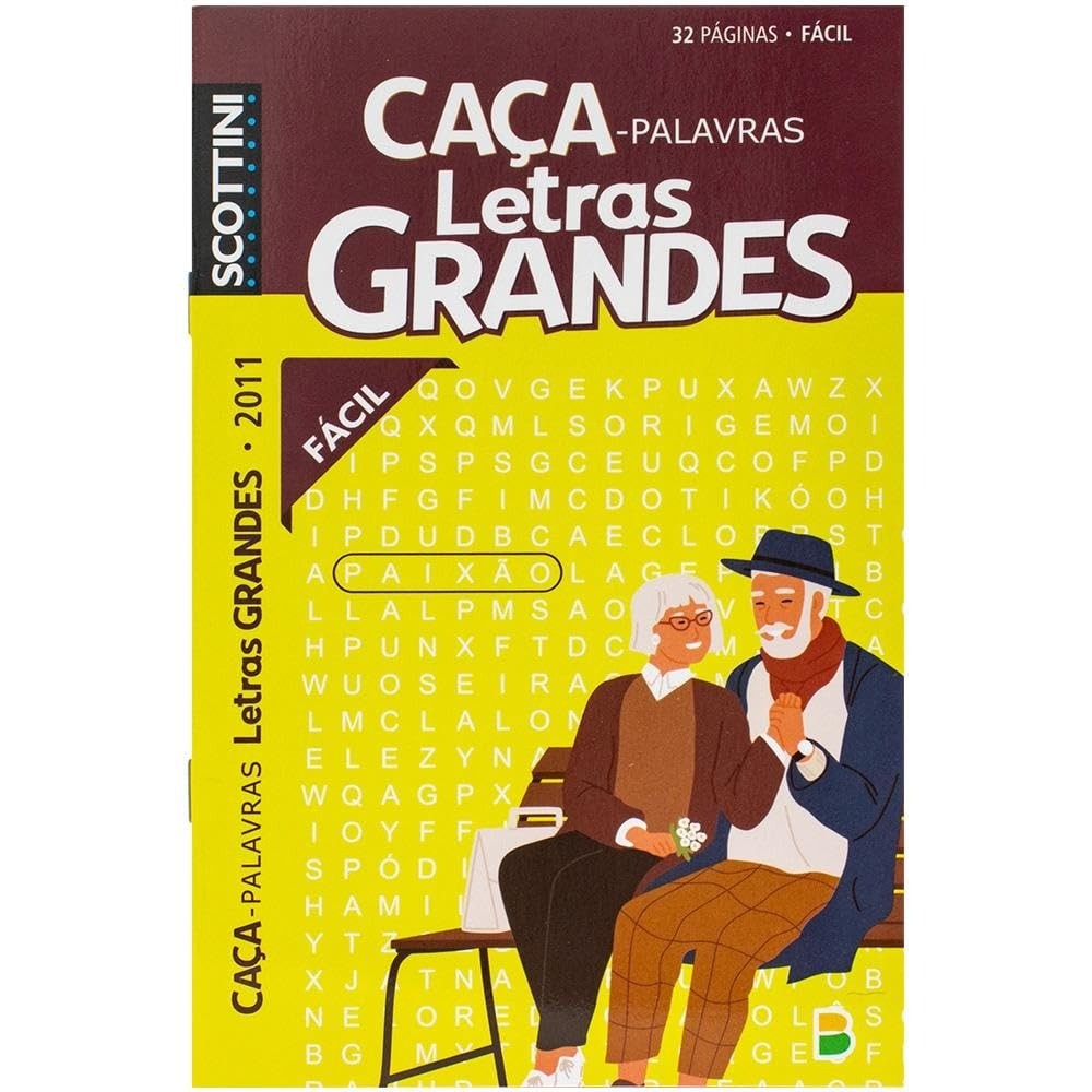 Scottini Caça-palavras Letras Grandes