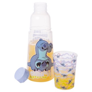 Moringa Stitch Ohana Garrafa com Copo Plasútil em Oferta na Shopee