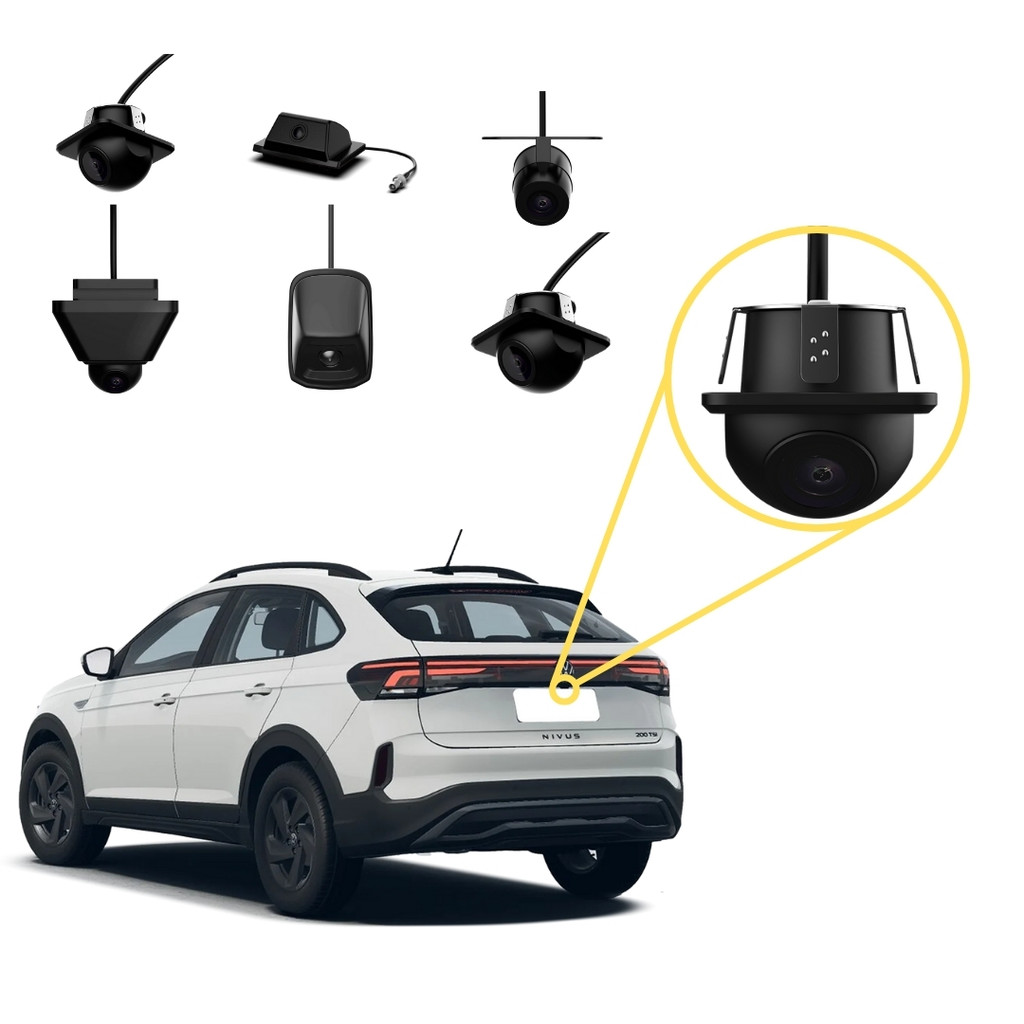Câmeras de ré exclusivas com modelos específicos e universais FT-CAMERA - Faaftech