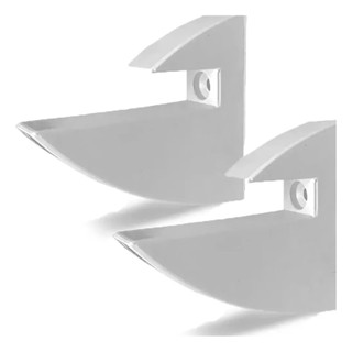 Kit 6 Suporte Bico De Tucano Para Prateleira De Madeira 15mm em Oferta na Shopee