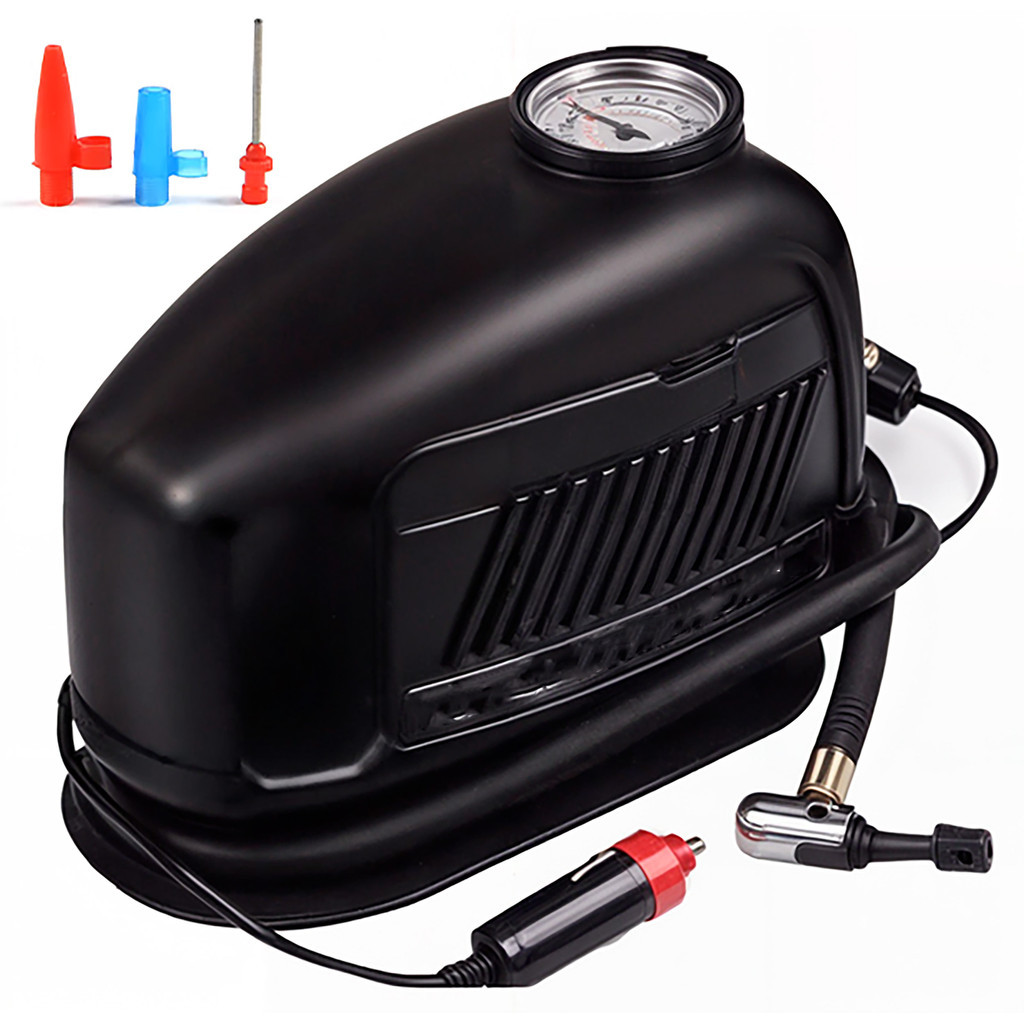 Imagem Mini Compressor de ar Automotivo 300psi 30l/min Portátil Elétrica Bomba de Encher Pneu Carro Moto